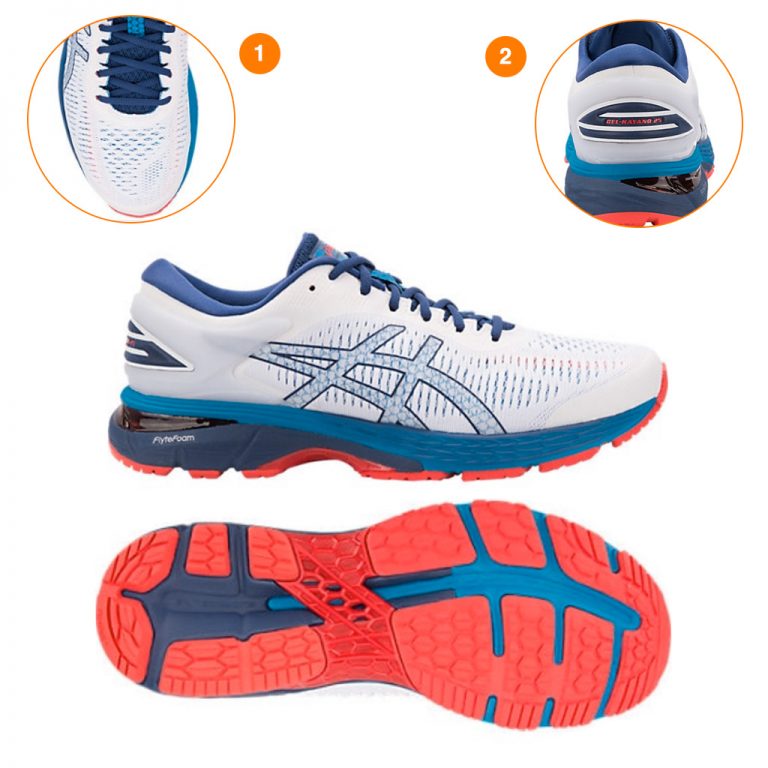 Kayano 25 heel drop best sale