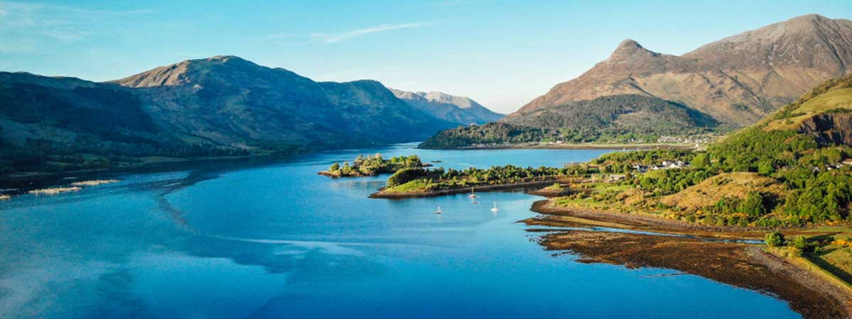 Glencoe Loch in Scotland staycation