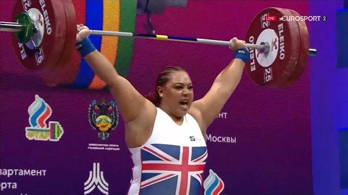 Emily Campbell UK Weightlifting Champion