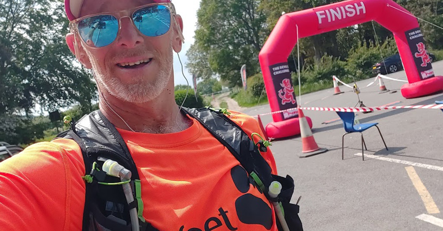 Iain Martin Devil's lite 50km ultramarathon