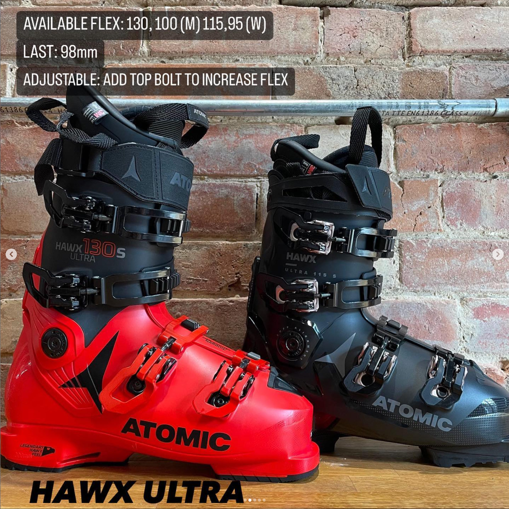 Atomic Hawx Ultra Narrow Ski Boots 2023