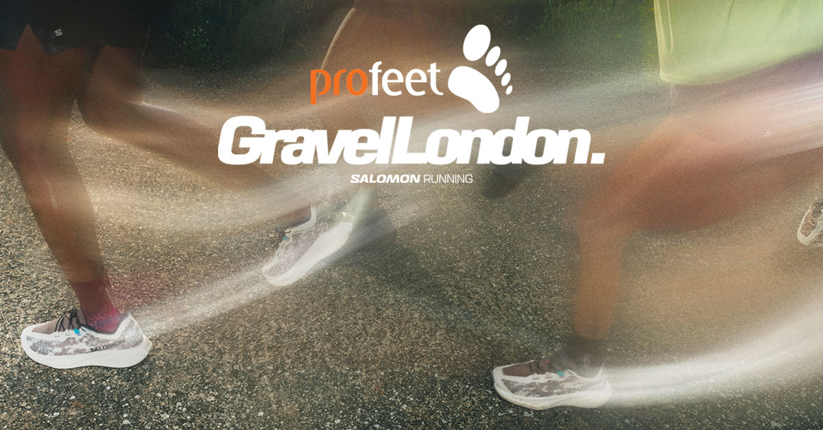 Salomon Gravel Running London at Profeet customer event